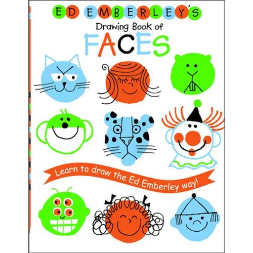 Ed Emberley's Drawing Book of Faces - Hardcover