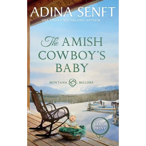 The Amish Cowboy's Baby (Large Print Hardcover) - Hardcover