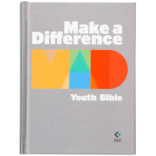 Make a Difference Youth Bible (Nlt) - Hardcover