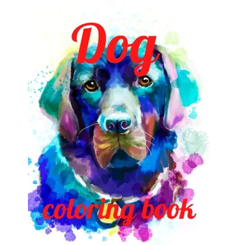 Dog coloring book: A Coloring Book of 35 Unique Stress Relief dog Coloring Book Designs Paperback - Paperback