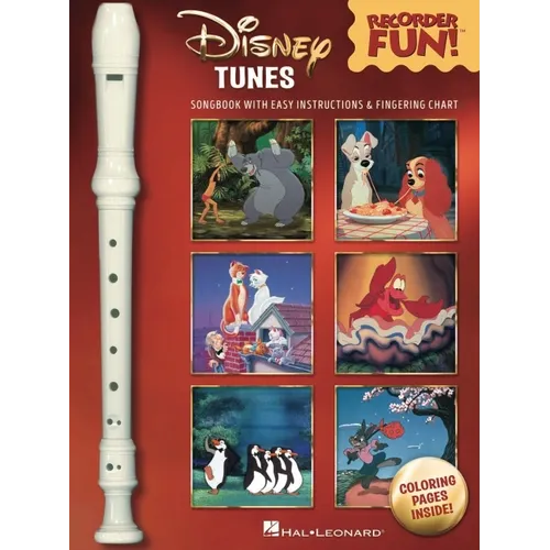 Disney Tunes - Recorder Fun!: Pack with Songbook and Instrument - Paperback