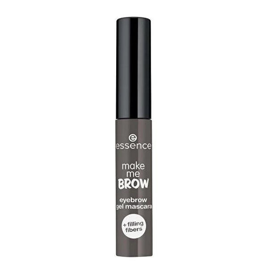 Essence Make Me Brow Eyebrow Mascara Gel - Tinted Brow Gel for Fuller, Shaped Brows - Fiber-Enriched Eyebrow Filler