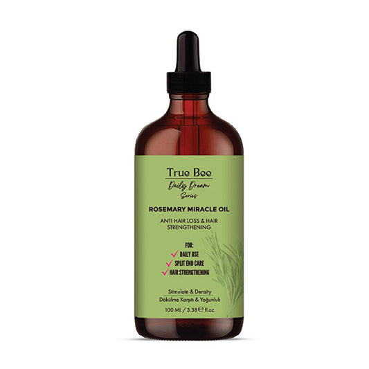 True Bee Hair Care Oil - Nourishing Repair for Damaged Hair, 3.38 fl oz