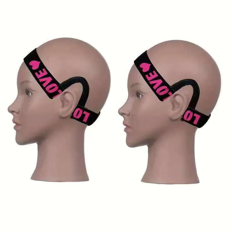 Portable Elastic Band Stretchy Strap Velcro Hairband