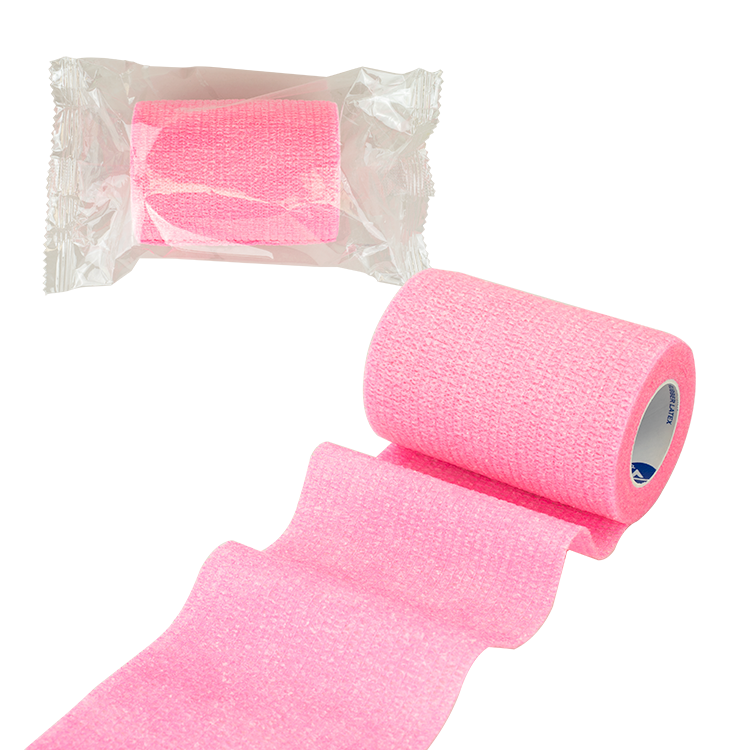 Dynarex Sensi Wrap, Self-Adherent Wrap - Latex Free, 1" x 5 yds, 30ea/cs (30 Count)