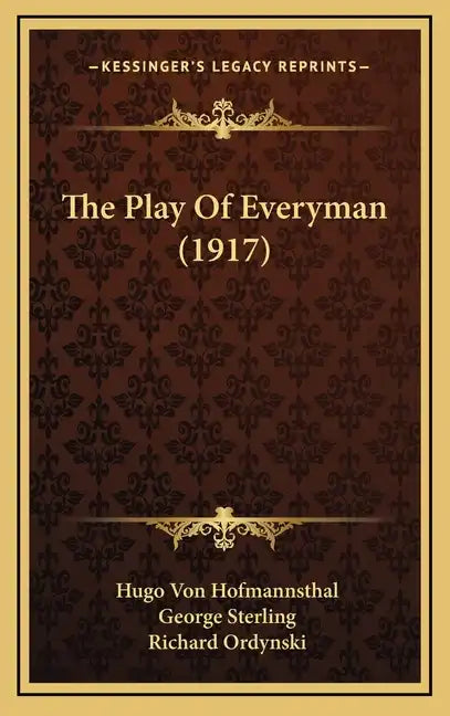 The Play of Everyman (1917) - Hardcover