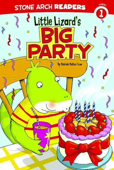 Little Lizard's Big Party - Paperback