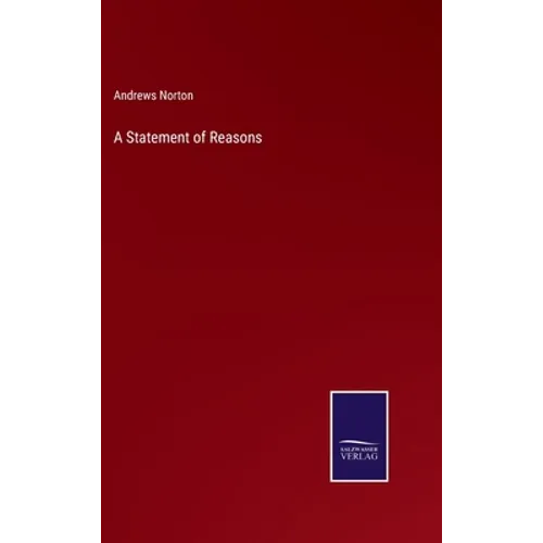 A Statement of Reasons - Hardcover