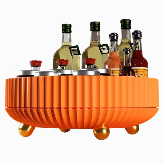 360° Spinning Perfume Cosmetic Storage Tray 22Lbs Load