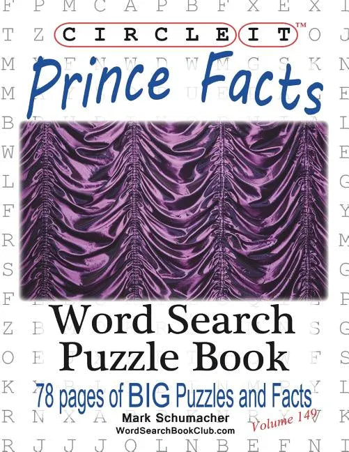 Circle It, Prince Facts, Word Search, Puzzle Book - Paperback