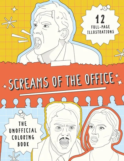 Screams of the Office: The Unofficial Coloring Book - Paperback