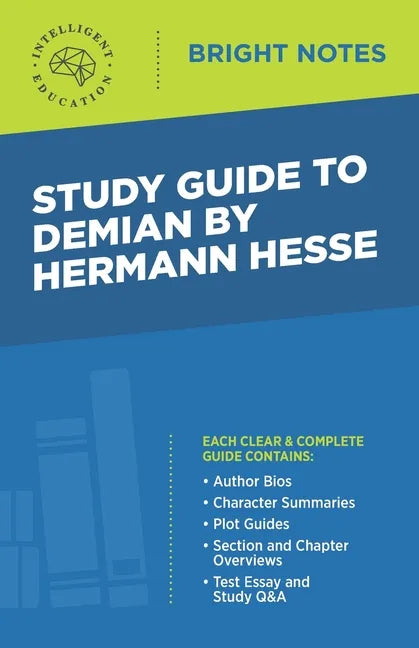 Study Guide to Demian by Hermann Hesse - Paperback