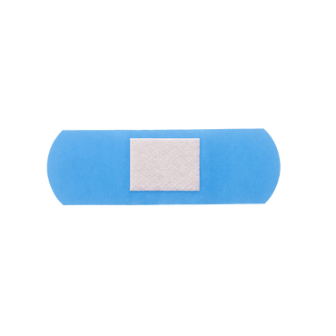 Dynarex Blue Metal Detectable Plastic Strip, 1" x 3" - 100ea/bx, 24bxs/cs (2400 Count)