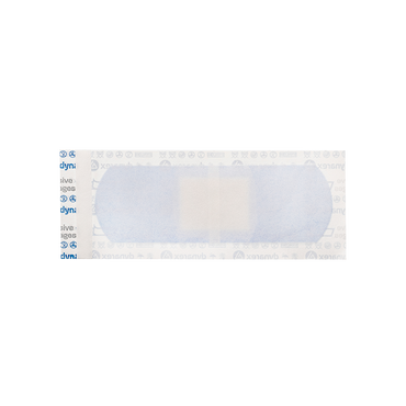 Dynarex Blue Metal Detectable Plastic Strip, 1" x 3" - 60ea/bx, 24bxs/cs (1440 Count)