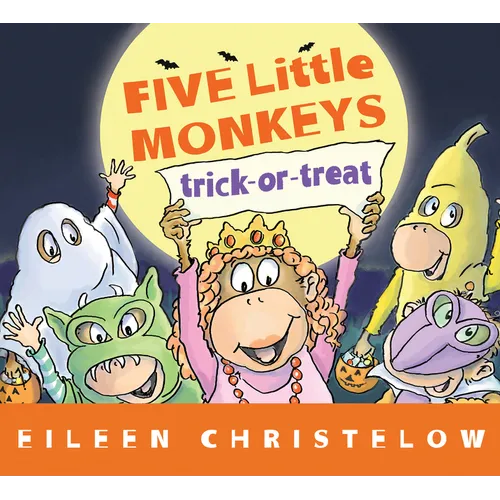Five Little Monkeys Trick-Or-Treat Board Book - Board Book