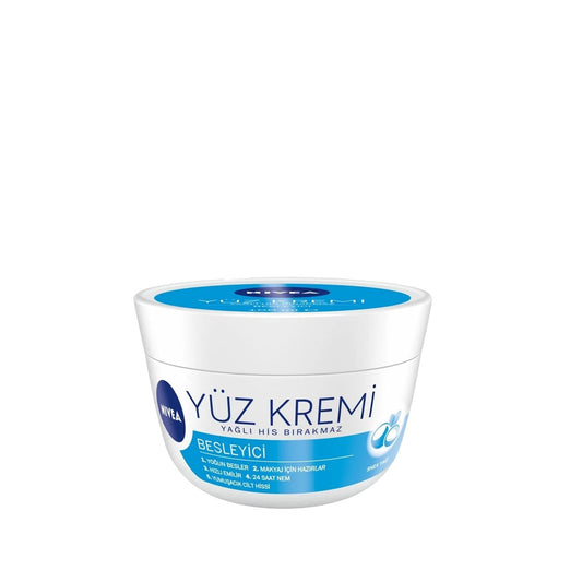 Nivea Nourishing Face Cream 100ml - Moisturizing & Hydrating Skincare