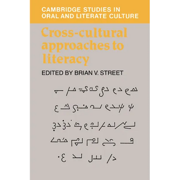 Cross-Cultural Approaches to Literacy - Paperback