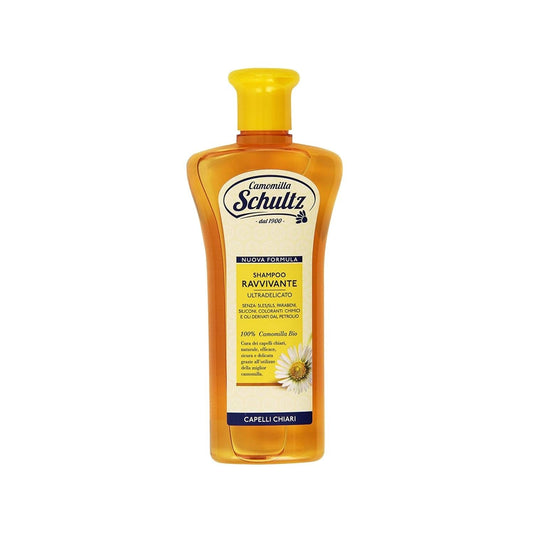 Schultz Organic Chamomile Revitalizing Shampoo for Light & Blonde Hair - Paraben-Free, Silicone-Free, Dermatologically Tested