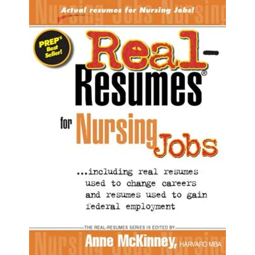 Real-Resumes for Nursing Jobs - Paperback