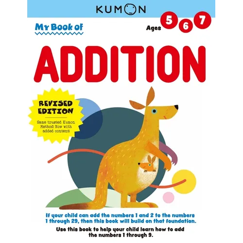 Kumon My Book of Addition: Revised Ed - Paperback