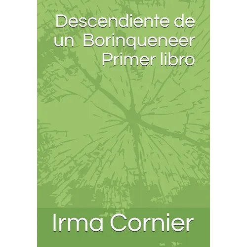 Descendiente de un Borinqueneer Primer Libro - Paperback