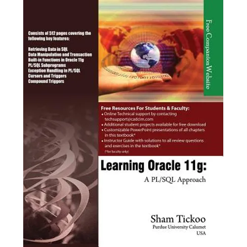 Learning Oracle 11g: A PL/SQL Approach - Paperback