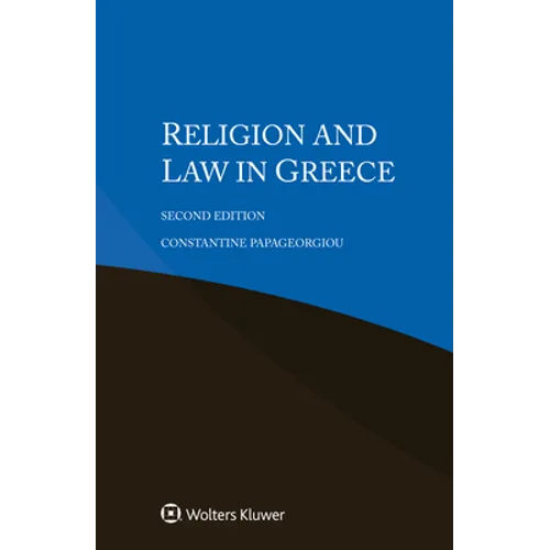 Religion and Law in Greece - Paperback
