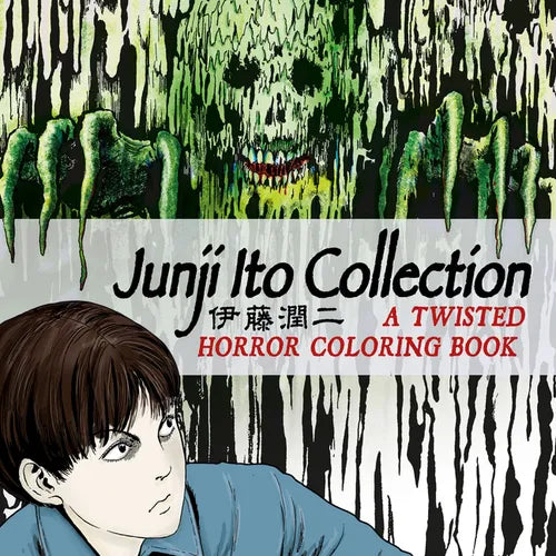 Junji Ito Collection: A Twisted Horror Coloring Book - Paperback