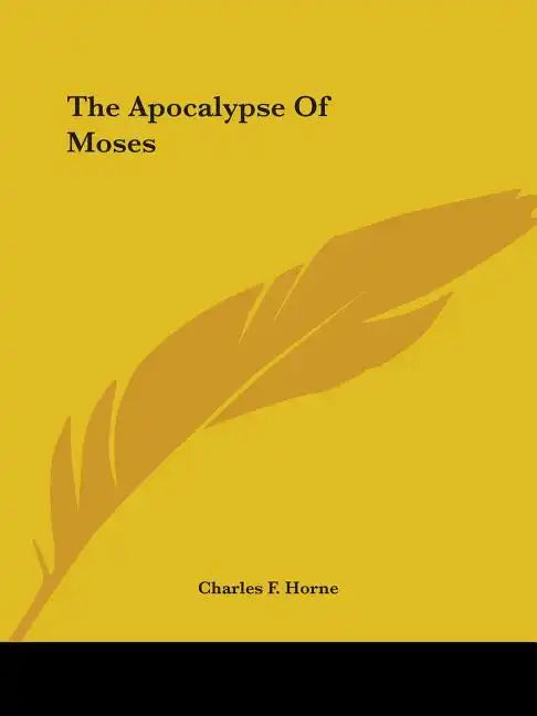 The Apocalypse Of Moses - Paperback