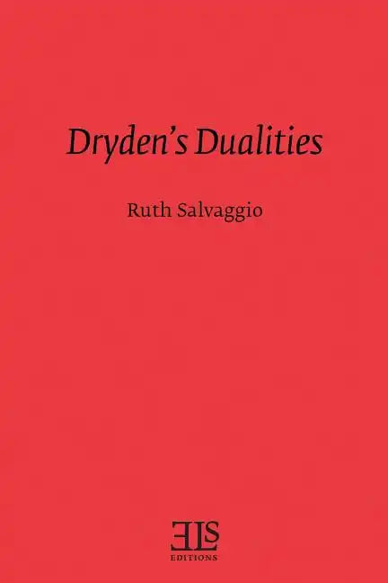 Dryden's Dualities - Paperback