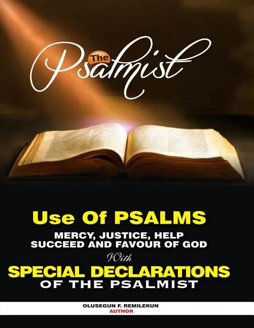Use of Psalms for Mercy, Justice, Help, Success and Favour of God - Paperback