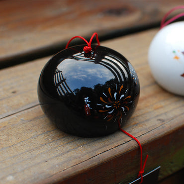 Japanese Cherry Blossom Ceramic Wind Chimes
