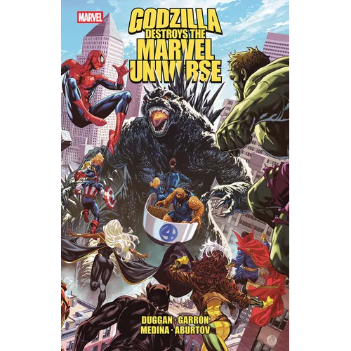 Godzilla Destroys the Marvel Universe - Paperback