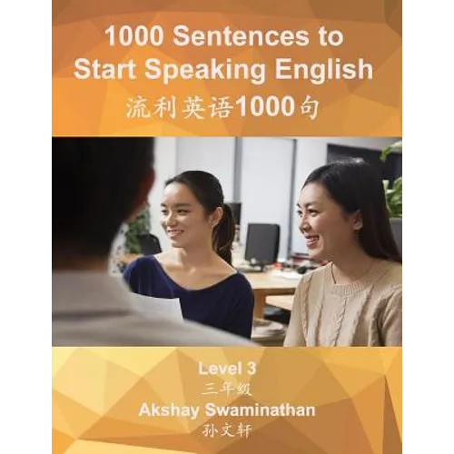 1000 Sentences to Start Speaking English: Level 3 - Paperback