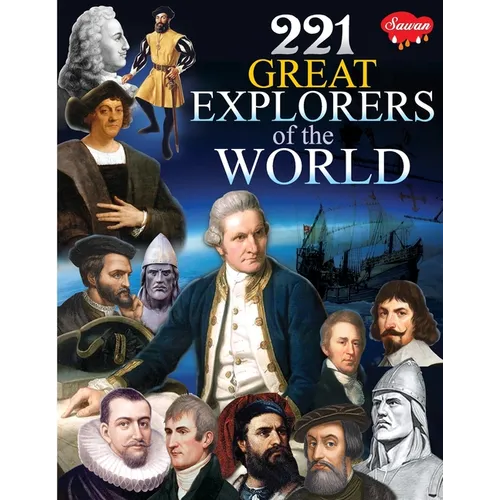 221 Great Explorers of the World - Paperback