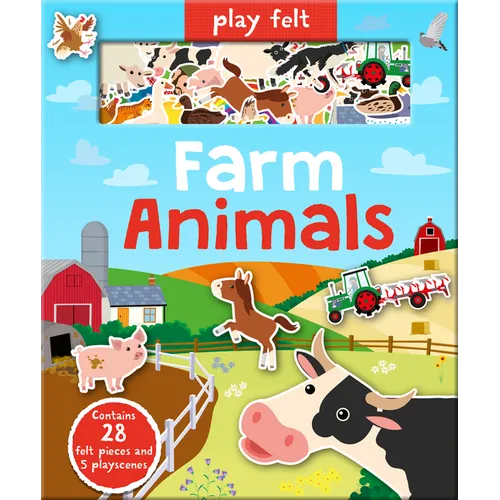 Play Felt: Farm Animals - Board Book