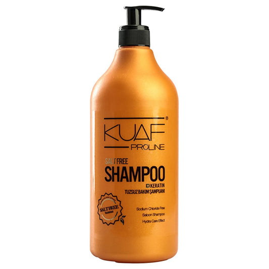 Kuaf Keratin Hair Care Shampoo - Salt-Free, Gentle, 1000ml - Nourishes & Strengthens Hair