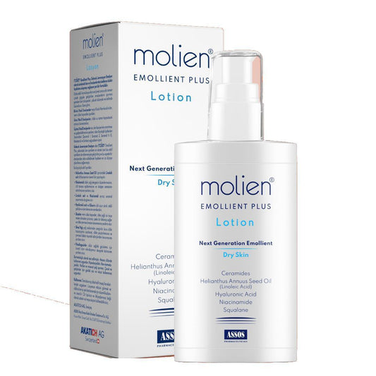 Molien Moisturizing Lotion 400ml - Hydrating Skincare for Dry & Sensitive Skin, Non-greasy & Natural Ingredients