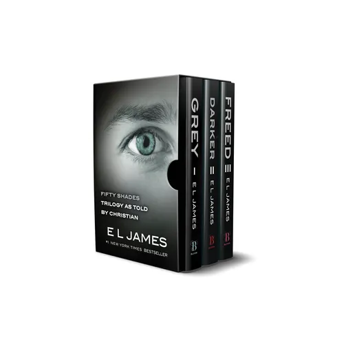 Fifty Shades as Told by Christian Trilogy: Grey, Darker, Freed Box Set - Paperback