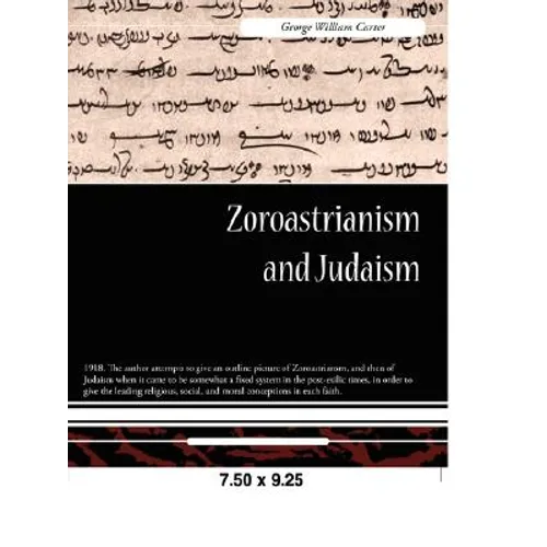 Zoroastrianism and Judaism - Paperback