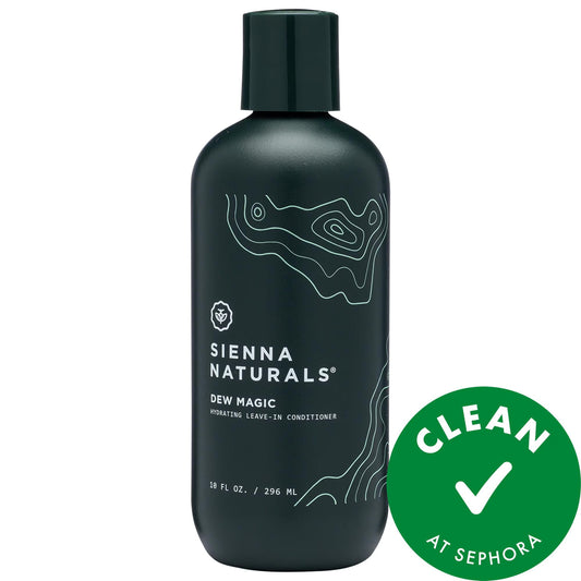 Sienna Naturals Dew Magic Hydrating Anti-Frizz Leave-In Conditioner for Curly Hair - Vegan, Gluten-Free, Cruelty-Free