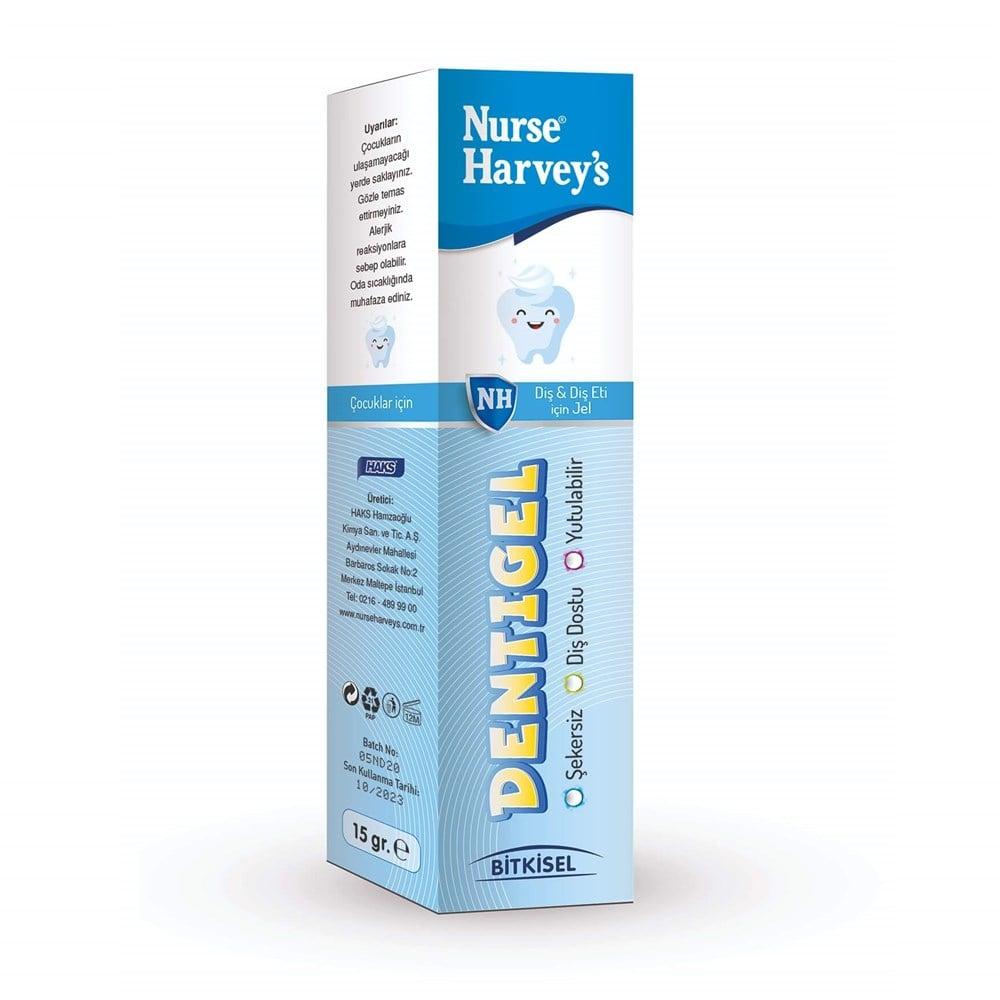 Nurse Harvey's Dentigel 15 gr - Natural Children's Dental Care Gel, Sugar-Free, Paraben-Free, Alcohol-Free, for Infants & Toddlers
