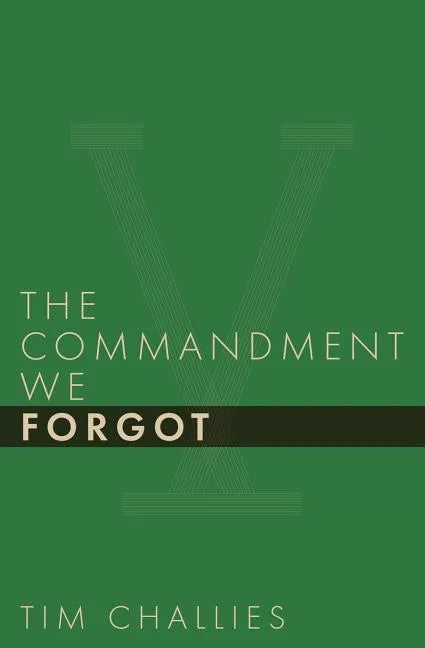The Commandment We Forgot - Paperback