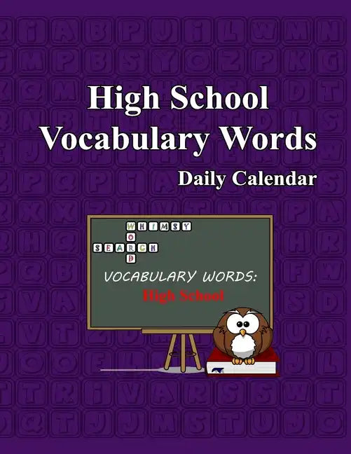 Whimsy Word Search, High School Vocabulary Words - Daily Calendar - Paperback