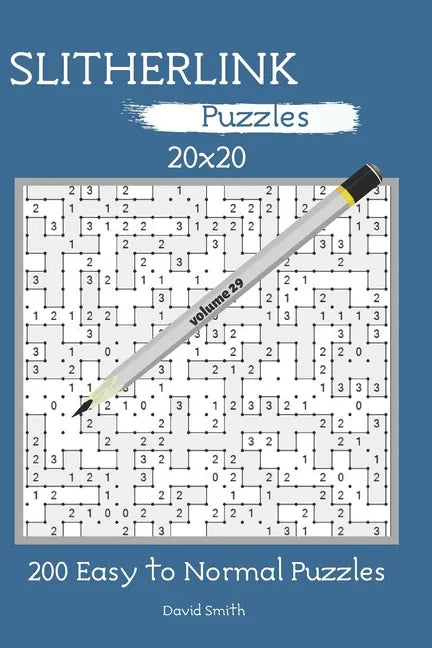 Slitherlink Puzzles - 200 Easy to Normal Puzzles 20x20 vol.29 - Paperback