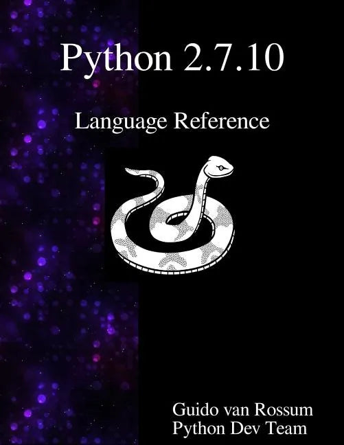 Python 2.7.10 Language Reference - Paperback