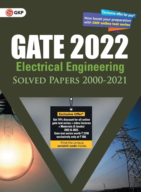 Gate 2022 Electrical Engineering Solved Papers (2000-2021) - Paperback