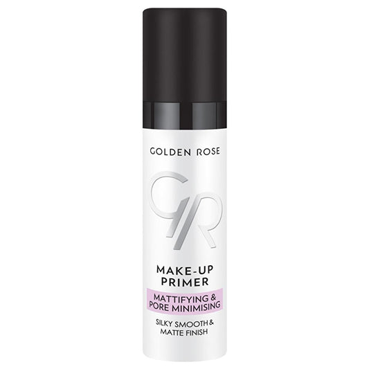 Golden Rose Mattifying & Pore Minimizing Makeup Primer - Oil-Free, Paraben-Free Cosmetic for Smooth Matte Finish