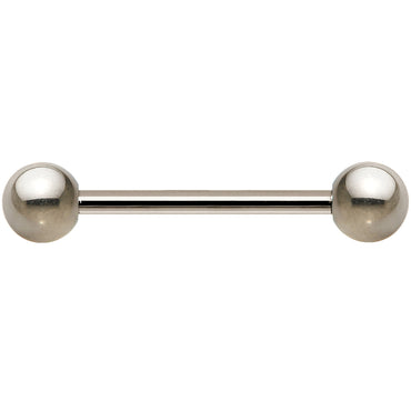 14G Grade 23 Solid Titanium Barbell 5/8 5mm