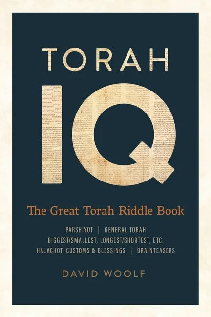 Torah IQ: The Great Torah Riddle Book - Paperback
